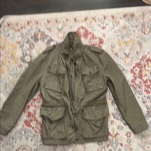 Men's J Crew Olive Military Jacket